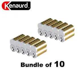 10 x Small Format IC Core Cylinder SFIC - 6 Pins (Bundle of 10)
