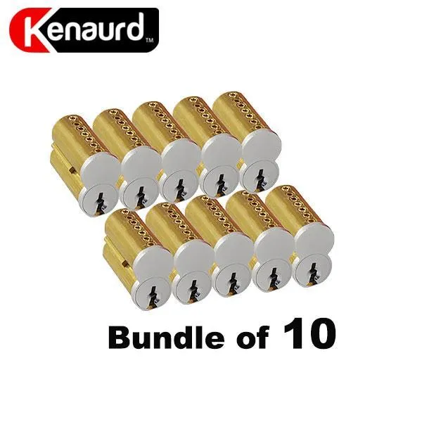 10 x Small-Format IC Core Cylinder SFIC - 7 Pins (Bundle of 10)