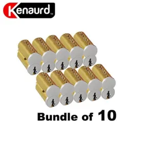 10 x Small-Format IC Core Cylinder SFIC - 7 Pins (Bundle of 10)