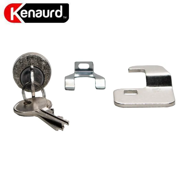 10 x USPS Mailbox Lock - Clockwise - HL1 Keyway - Keyed Different - US14 Bright Nickel (Pack of 10)