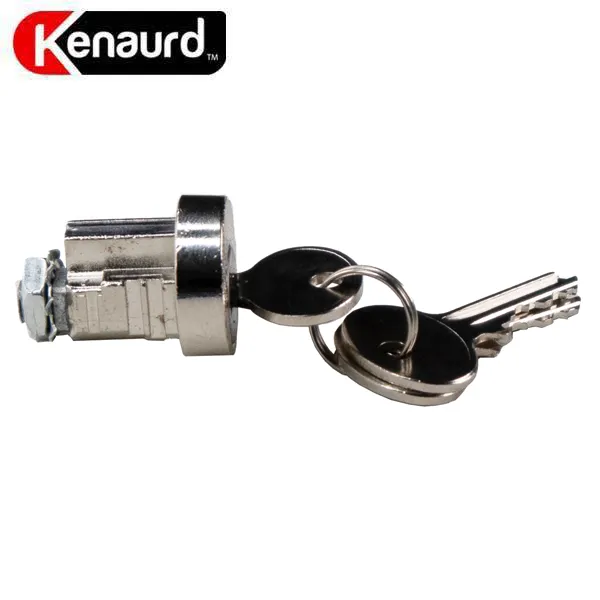 10 x USPS Mailbox Lock - Clockwise - HL1 Keyway - Keyed Different - US14 Bright Nickel (Pack of 10)