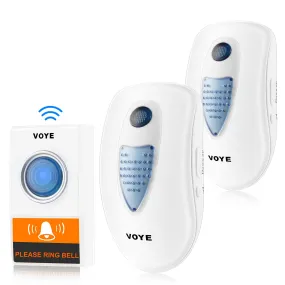 1000FT Wireless Doorbell 38 Chimes Battery Operated Plug In Receiver