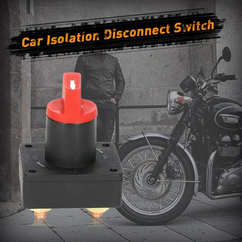 100A Battery Isolator Master Disconnect Power Cut Off Kill Switch for Car Boat Truck Camper High Quality Battery Isolator Switch