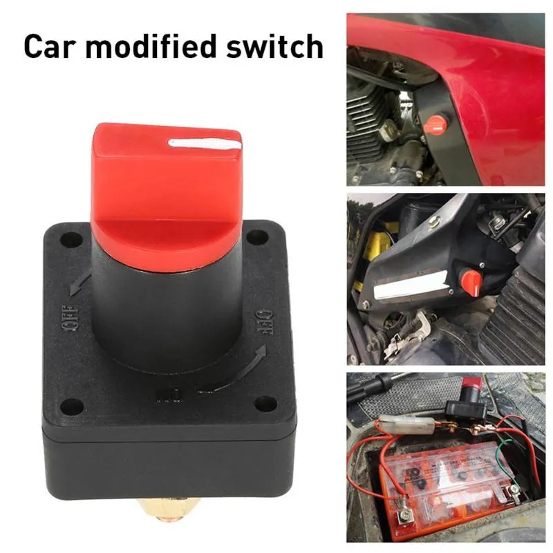 100A Battery Isolator Master Disconnect Power Cut Off Kill Switch for Car Boat Truck Camper High Quality Battery Isolator Switch