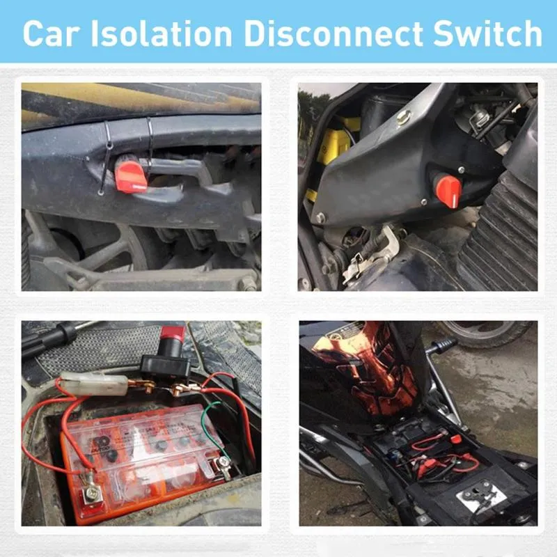 100A Battery Isolator Master Disconnect Power Cut Off Kill Switch for Car Boat Truck Camper High Quality Battery Isolator Switch