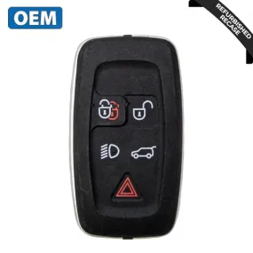 2010 - 2011 Land Rover Range Rover Sport / 5-Button Smart Key / PN: 5E0B602A7 / KOBJTF10A (OEM Recase)