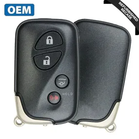 2010-2020 Lexus GX460 / 4-Button Smart Key / PN: 89904-60590 / HYQ14ACX / GNE Board (OEM Recase)