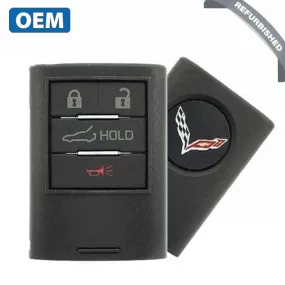 2016-2019 Chevrolet Corvette / 4-Button Smart Key / PN: 23465950 / NBGGD9C04 (OEM Refurb)