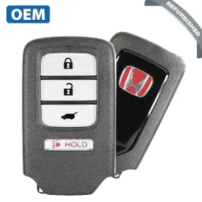 2016-2020 Honda Civic CR-V Pilot / 4-Button Smart Key / PN: 72147-TGG-A11 / KR5V2X V41 (OEM Refurb)