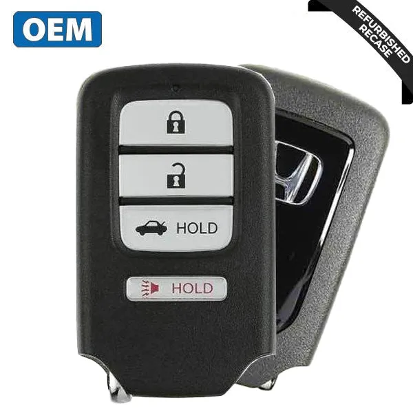2018-2022 Honda Accord Sport / 4-Button Smart Key / PN: 72147-TVA-A11 / CWTWB1G0090 (No Memory)(OEM Recase)