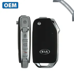 2019 - 2022 KIA Soul / 4-Button Flip Key / PN: 95430-K0110 / SY5SKRGE04 (OEM Refurb)