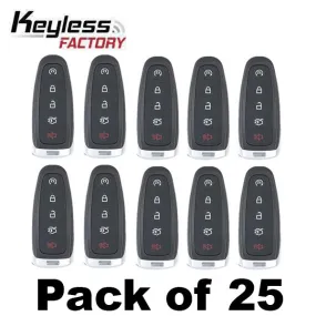 25 x 2013-2020 Ford / 5-Button Smart Key / PEPS / PN: 164-R7995 / M3N5WY8609 (AFTERMARKET) (Bundle of 25)