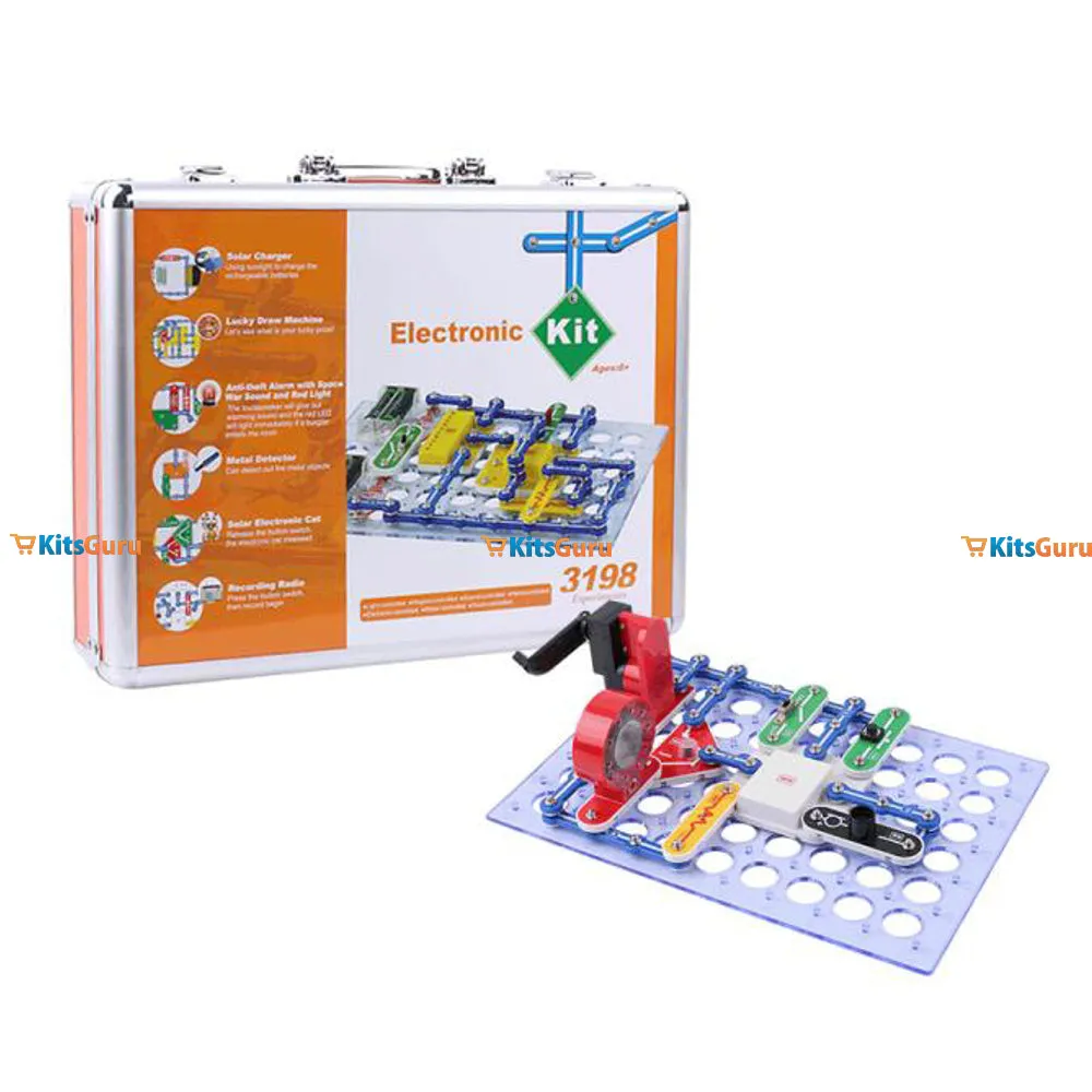 3198 Experiments SNAP Circuits STEM Electronics Kit | KitsGuru