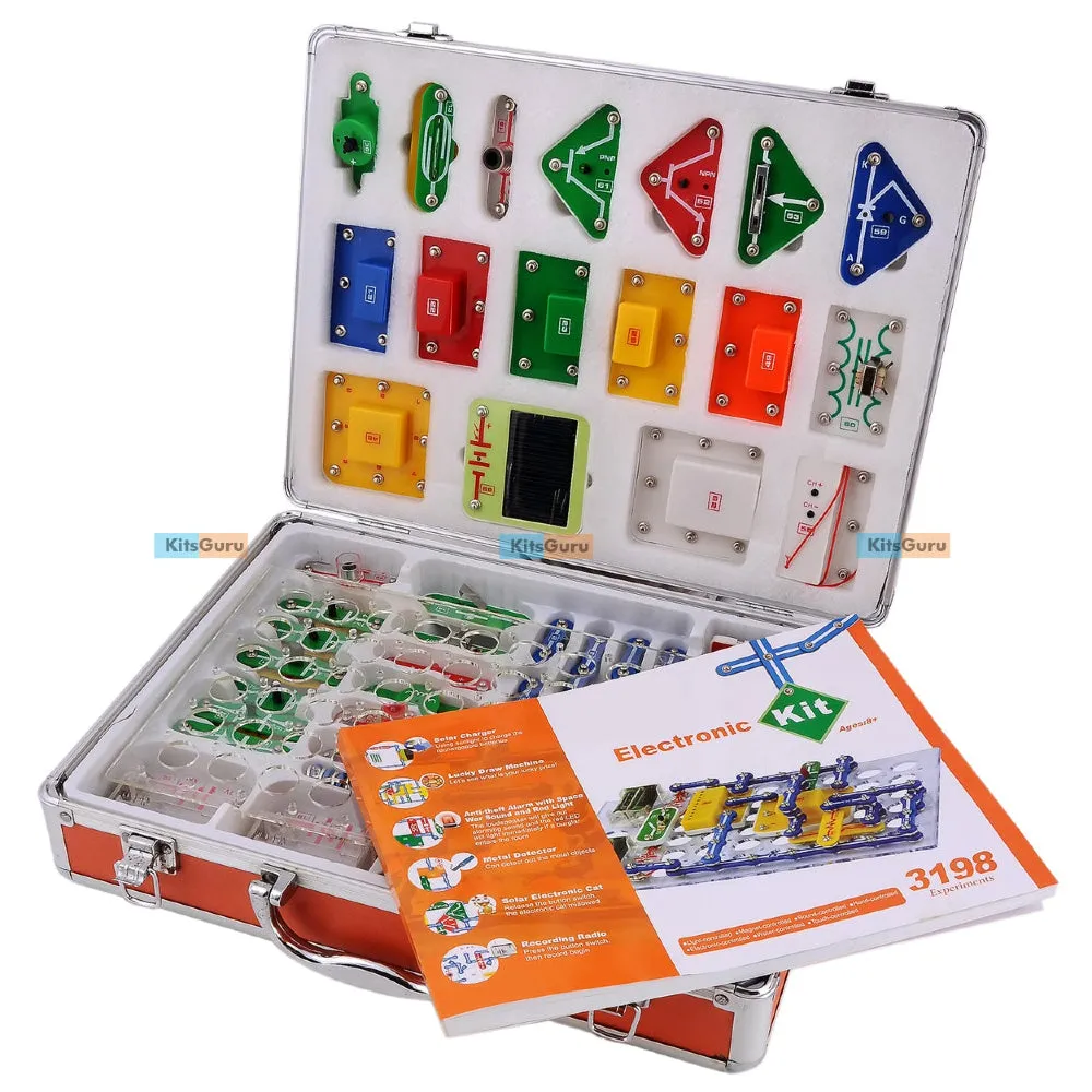 3198 Experiments SNAP Circuits STEM Electronics Kit | KitsGuru