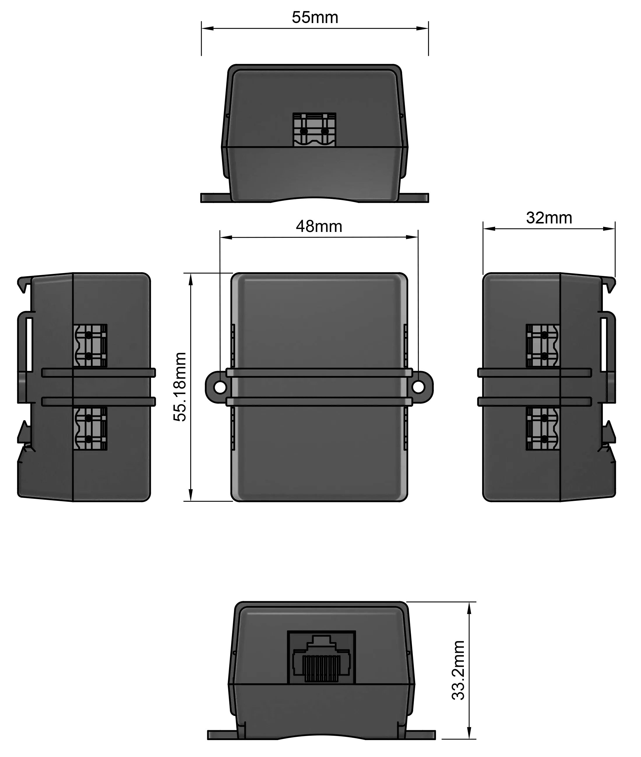 5 Dry Contact Input Module