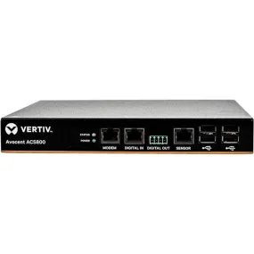 8-Port ACS800 Serial Console with external AC/DC Power Brick - US Power Cord