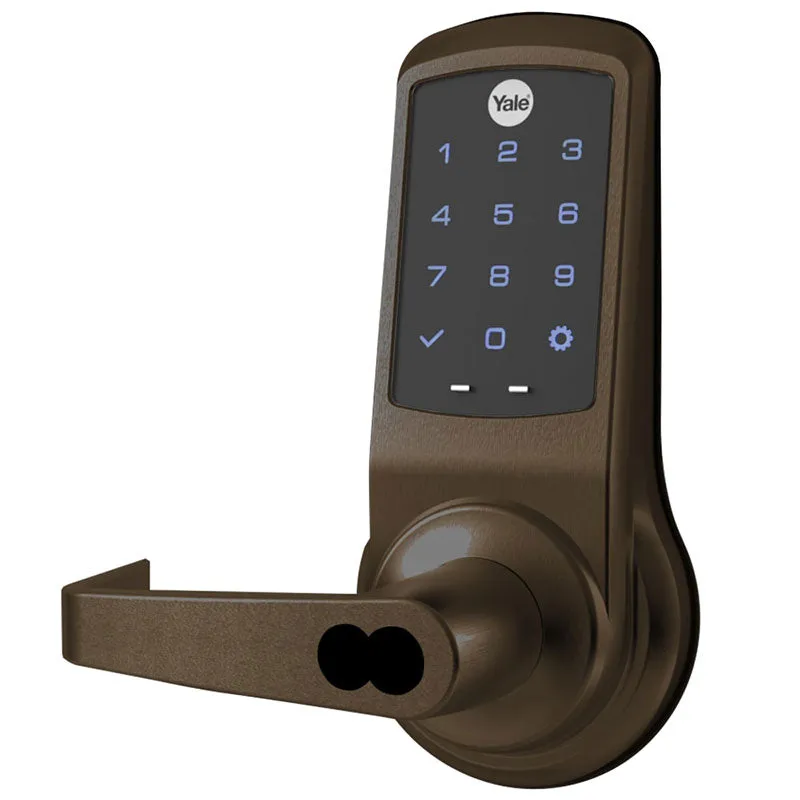 Accentra (Yale) B-AU-NTB622-NR Nextouch Capacitive Touchscreen Keypad Cylindrical Lock, SFIC Prep
