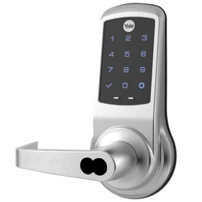 Accentra (Yale) SG-AU-NTB622-NR 626 Nextouch Capacitive Touchscreen Keypad Cylindrical Lock, LFIC Prep, Satin Chrome