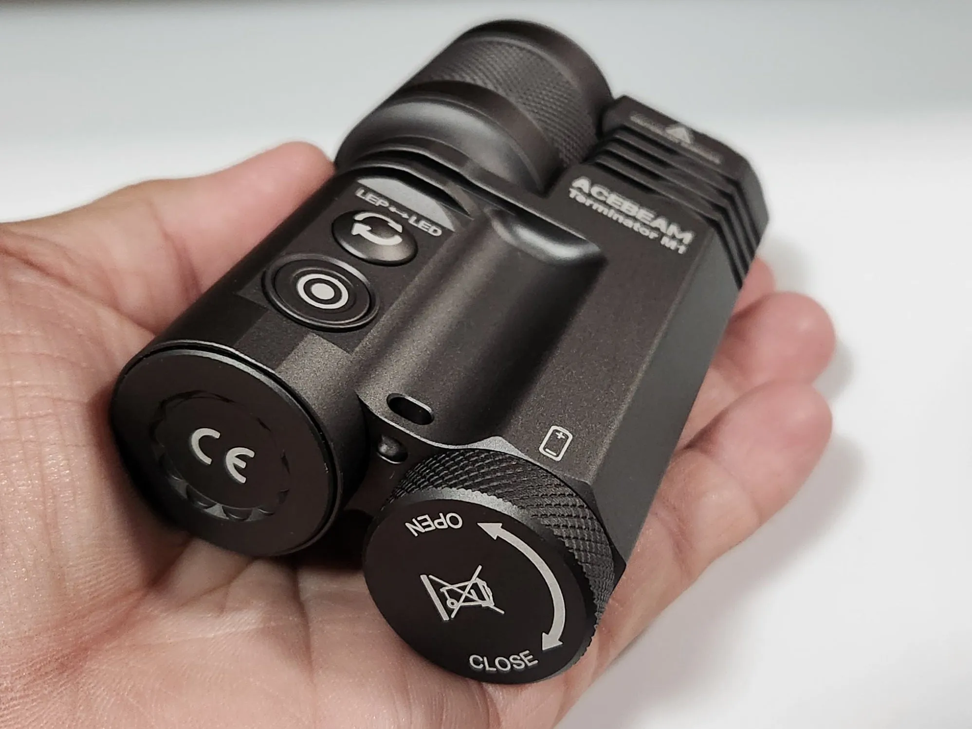 Acebeam Terminator M1 Dual Head LED LEP Flashlight (Limited Edition)