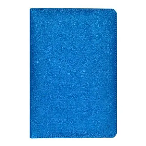 Acm Designer Rotating Leather Flip Case For Lenovo Tab 3 7 Essential Tablet Cover Stand Dark Blue