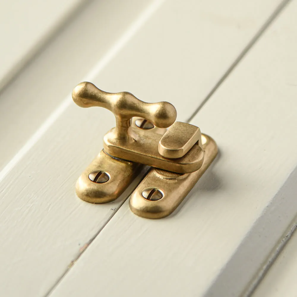 Aged Brass Cupboard Catch