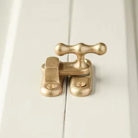 Aged Brass Cupboard Catch