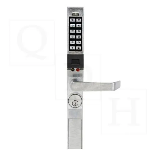 Alarm Lock PDL1325 Narrow Stile Prox-PIN PC-programmable Audit Trail Lock - Turnpiece Trim