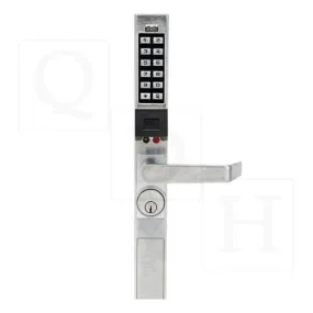 Alarm Lock PDL1325 Narrow Stile Prox-PIN PC-programmable Audit Trail Lock - Turnpiece Trim