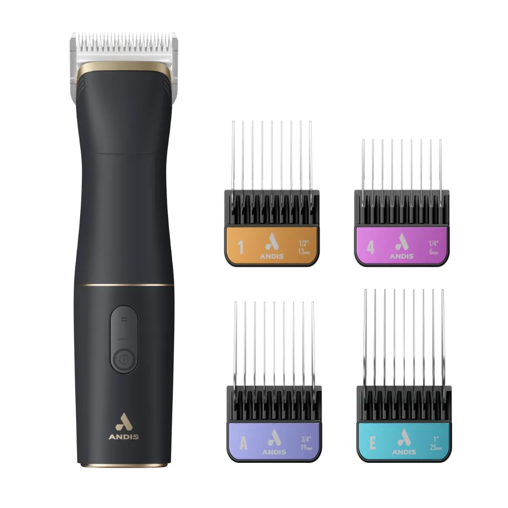 Andis beSPOKE Cordless Clipper - with 2 Batteries and Case