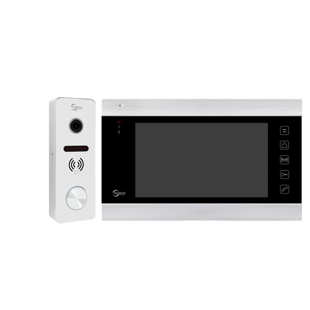 Anjielosmart 1080p 7 Inch Video Intercom Smart Home Security Protection Handsfree Smart Home Waterproof Doorbell Camera