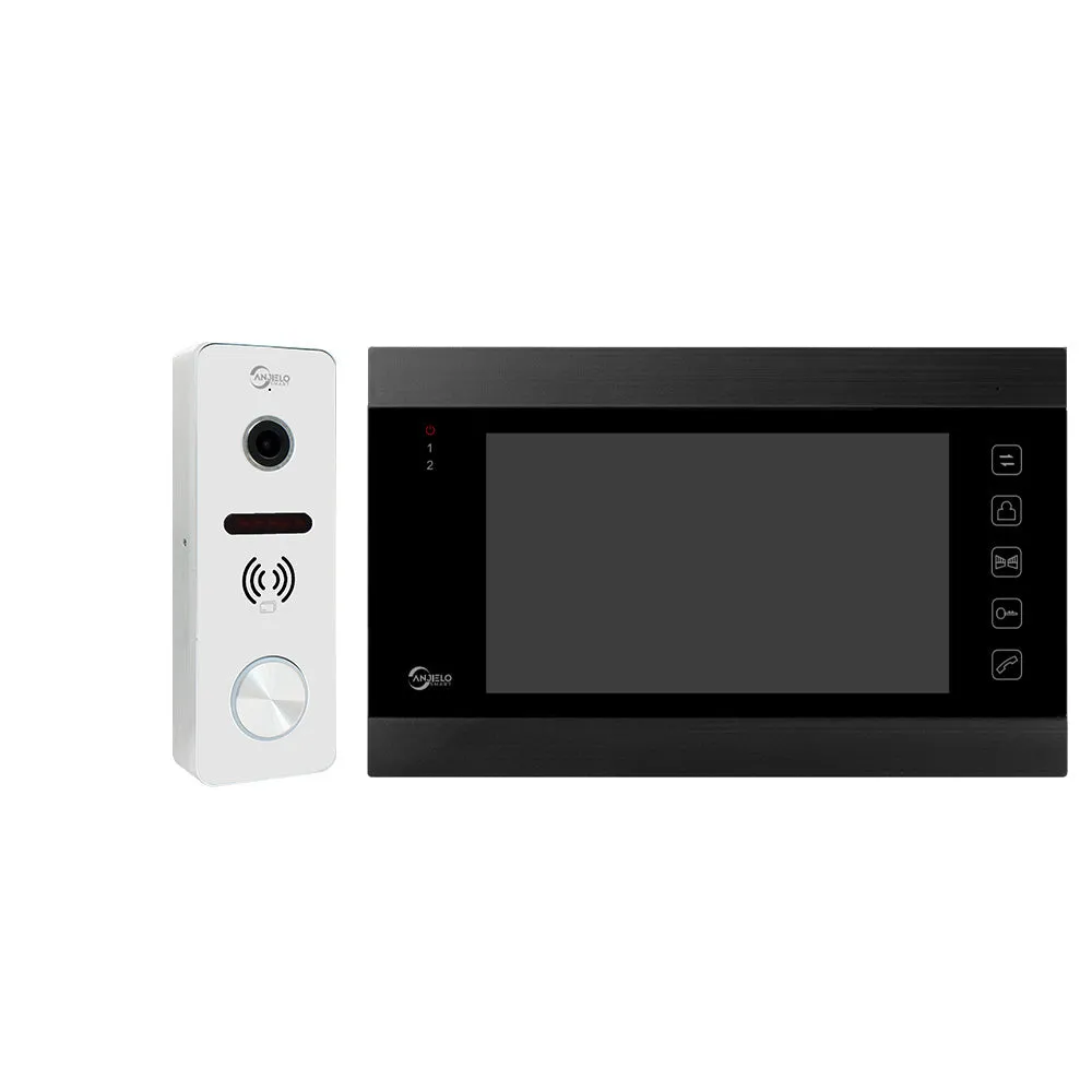 Anjielosmart 1080p 7 Inch Video Intercom Smart Home Security Protection Handsfree Smart Home Waterproof Doorbell Camera