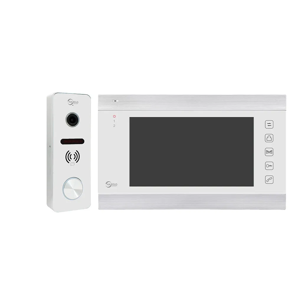 Anjielosmart 1080p 7 Inch Video Intercom Smart Home Security Protection Handsfree Smart Home Waterproof Doorbell Camera