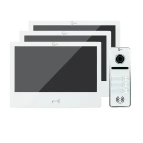 Anjielosmart Tuya Smart Touch Monitor 10 inch Screen with Wide Angle View Doorbell Camera Night Vision Video Doorphone For Home