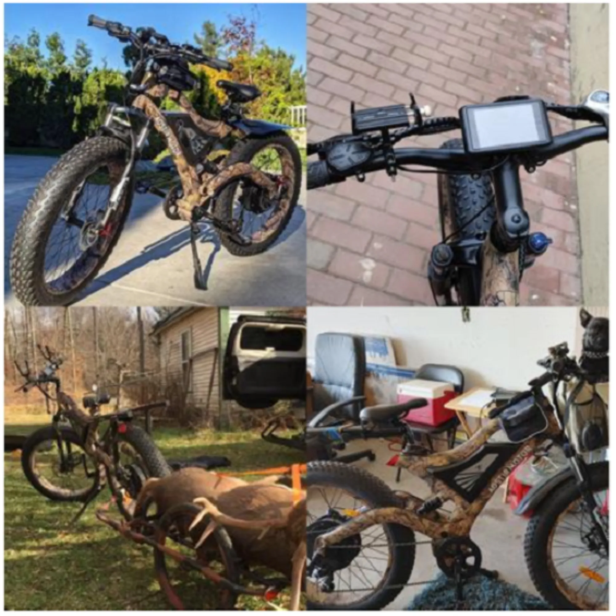 Aostirmotor 1500W 26" S18-1500 Hunting Electric Bike