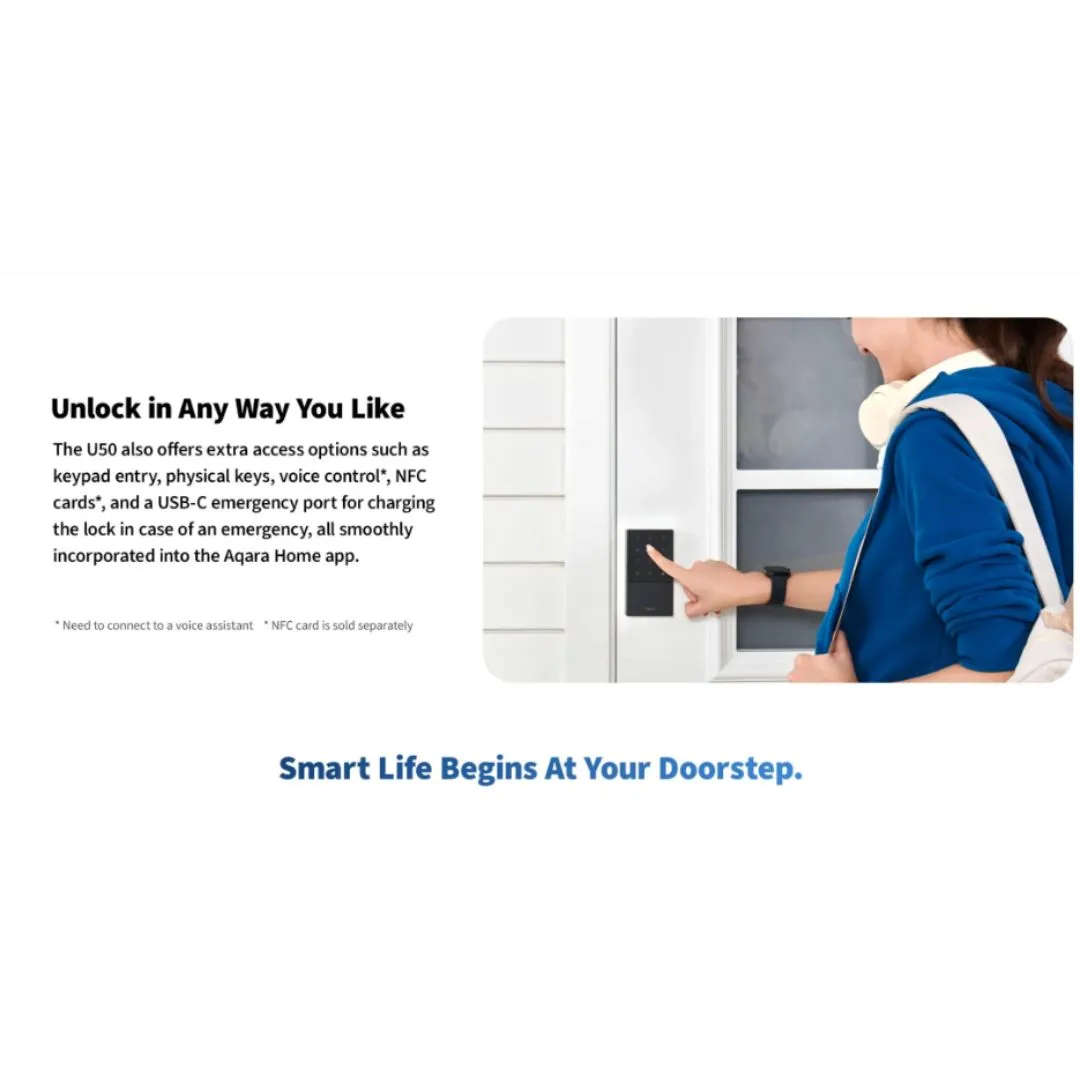 Aqara Smart Lock U50 (with installation)