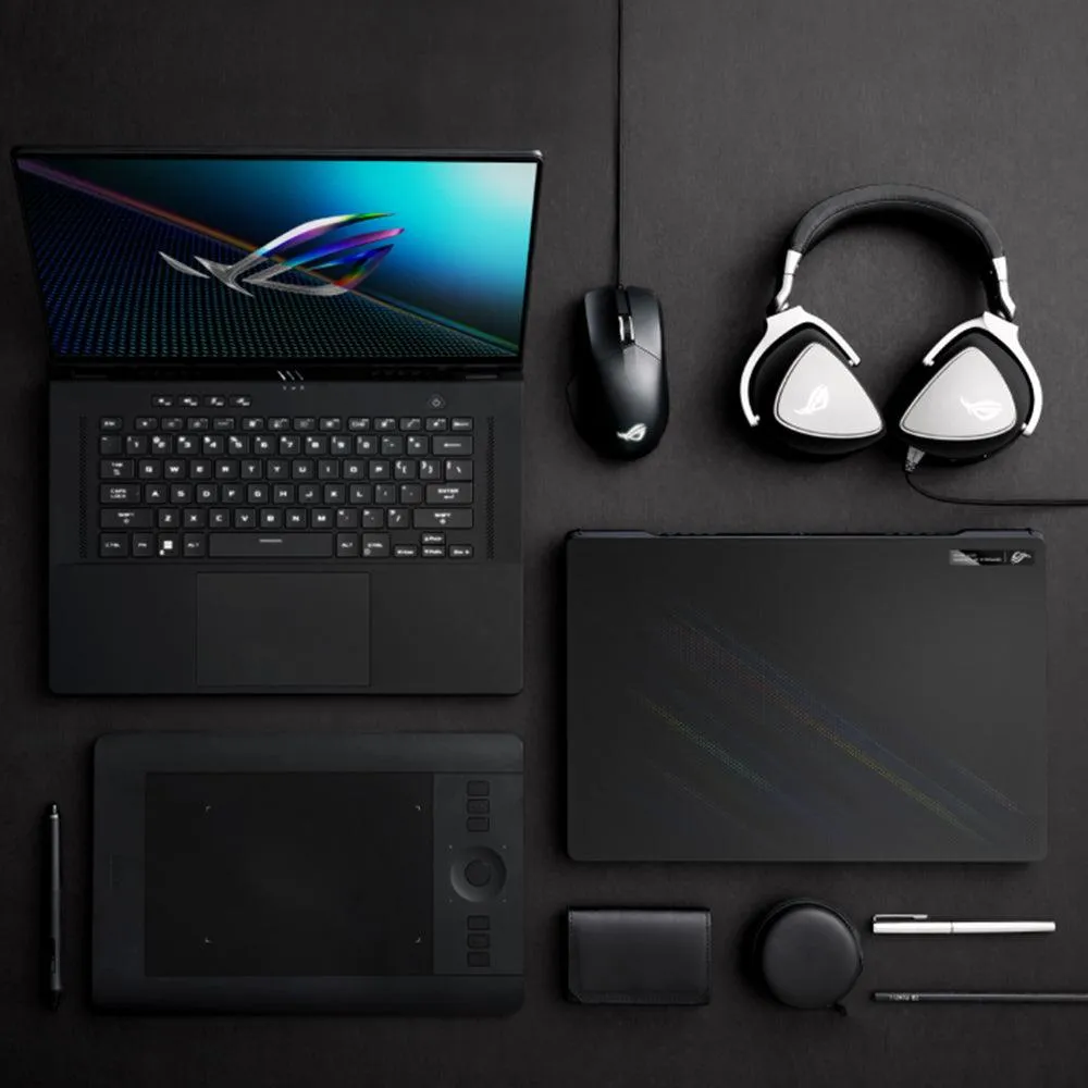 Asus ROG Zephyrus M16 GU603ZW-K8069W Laptop (Core i9-12900H - 32GB Ram - M.2 NVMe 1TB - Nvidia RTX 3070 Ti 8GB - 16.0 Inch WQXGA IPS 165Hz - Win11) - Off Black