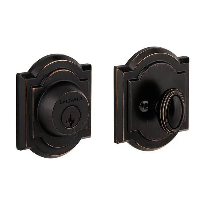 Baldwin Prestige Arch Single Cylinder Deadbolt with Smart Key