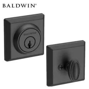 Baldwin Reserve - SC.TRD - Traditional Square Deadbolt - Singl Cyl - 112 - Venetian Bronze- Grade 2