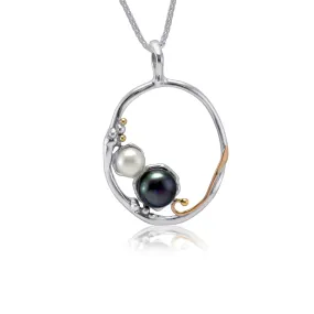 Banyan Organic Pearl Duo Necklace