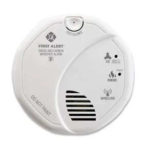 Battery Operated Combination Smoke and CO Detector Z-Wave Wireless