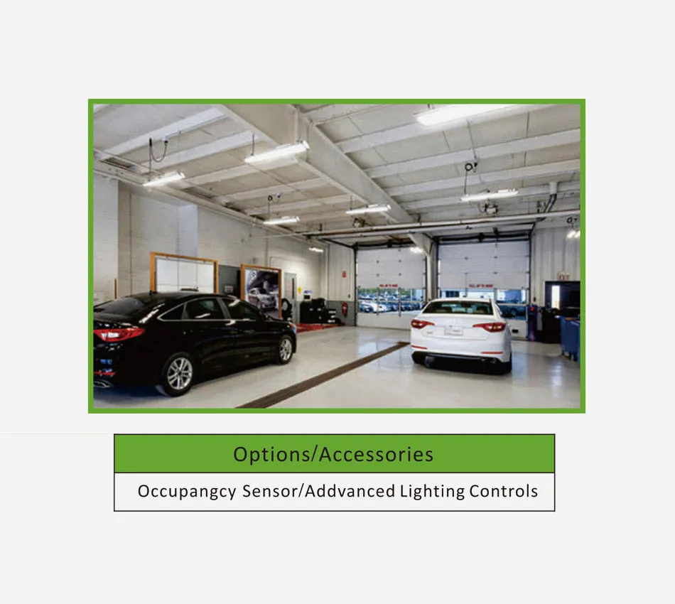 Black LED Linear HB Light