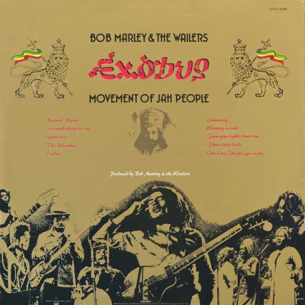 Bob Marley & The Wailers - Exodus [Ltd Ed Vinyl LP]