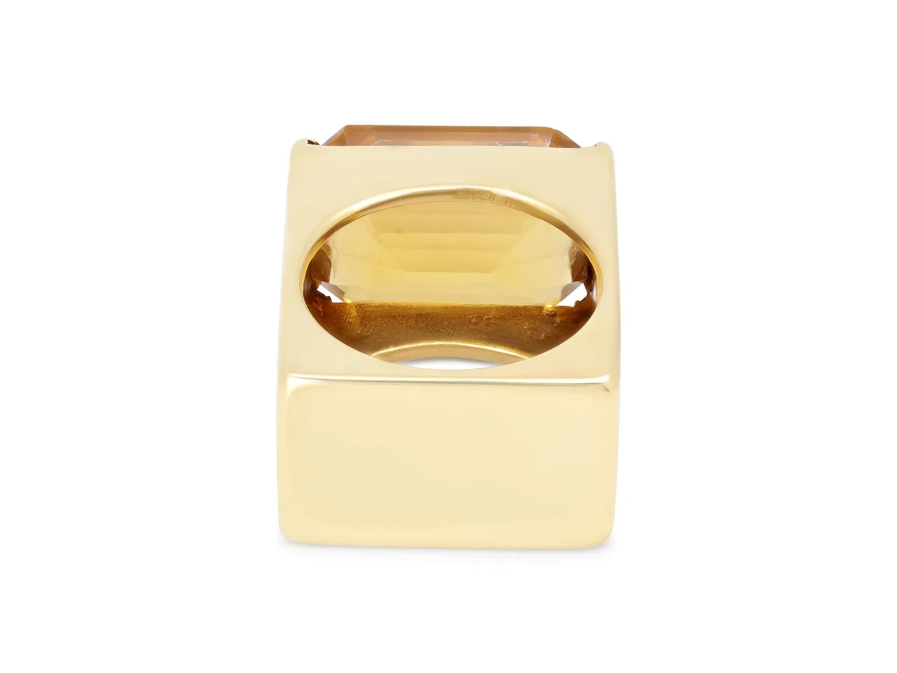 Boris LeBeau Citrine Ring in 18K Gold