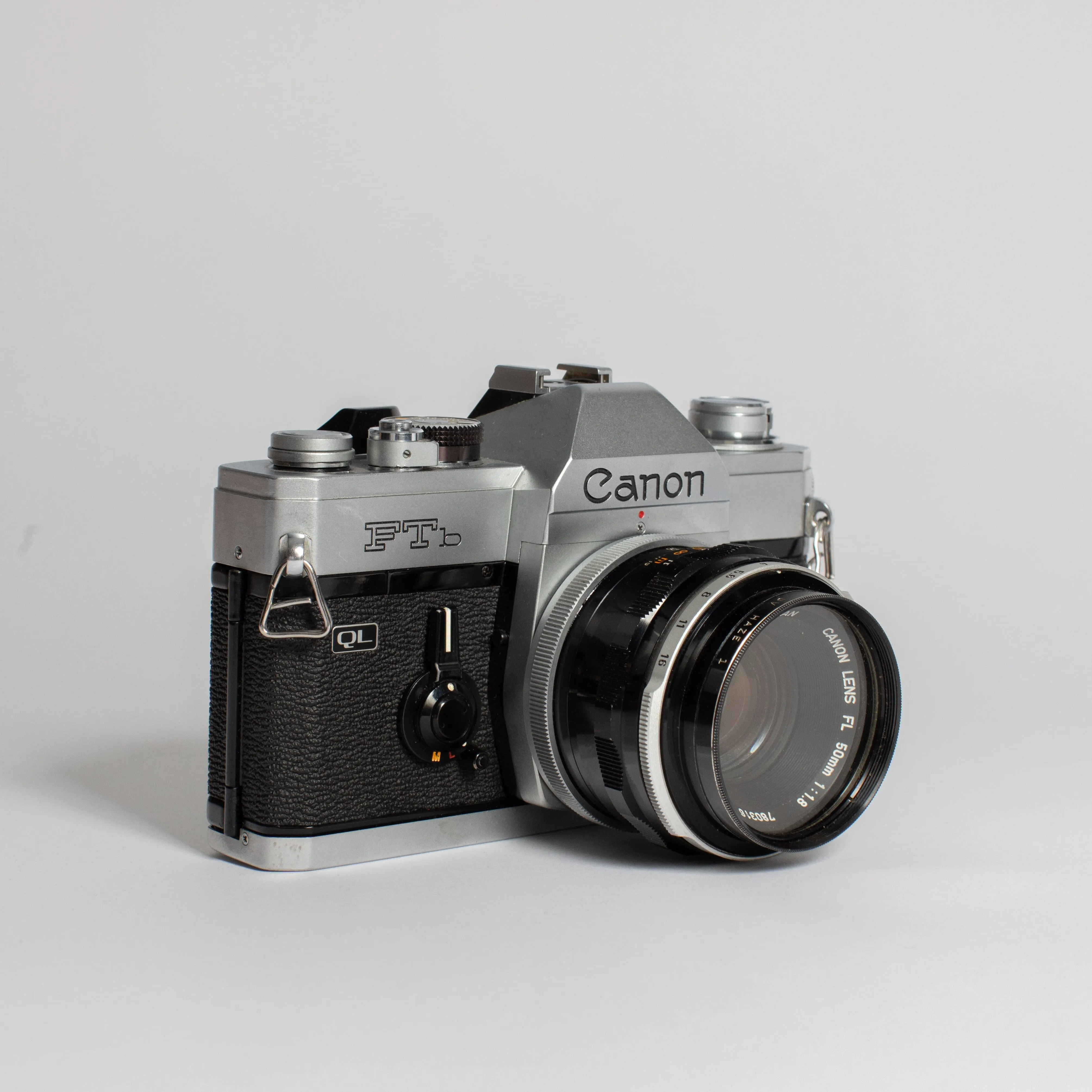 Canon FTb QL w/ 50mm 1.8 FL lens