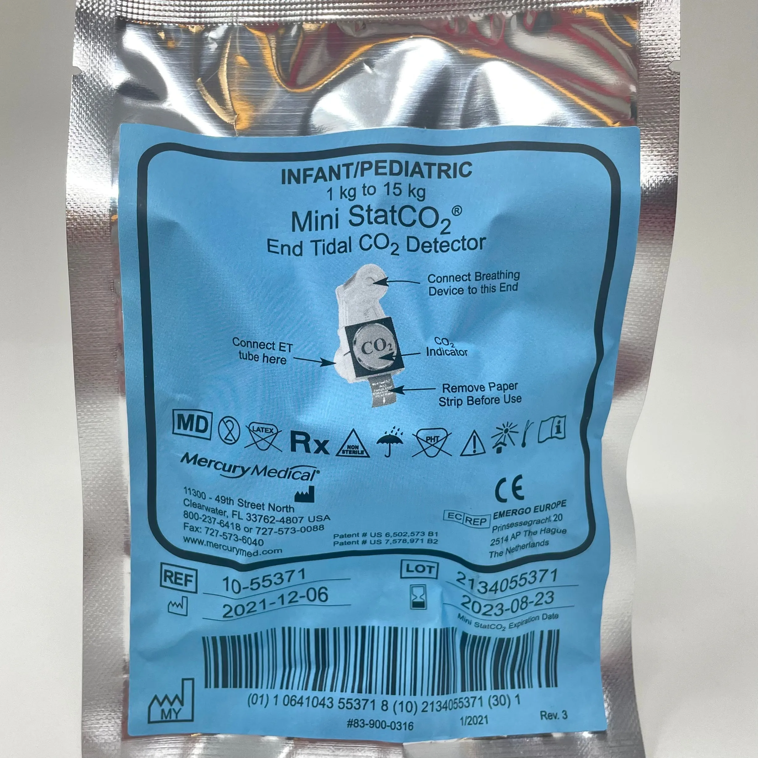 Carbon dioxide detectors