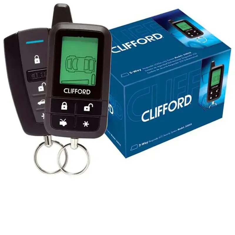 Clifford 3305X 1/4 Mile Range ESP2 Keyless Entry System 2-Way Security System
