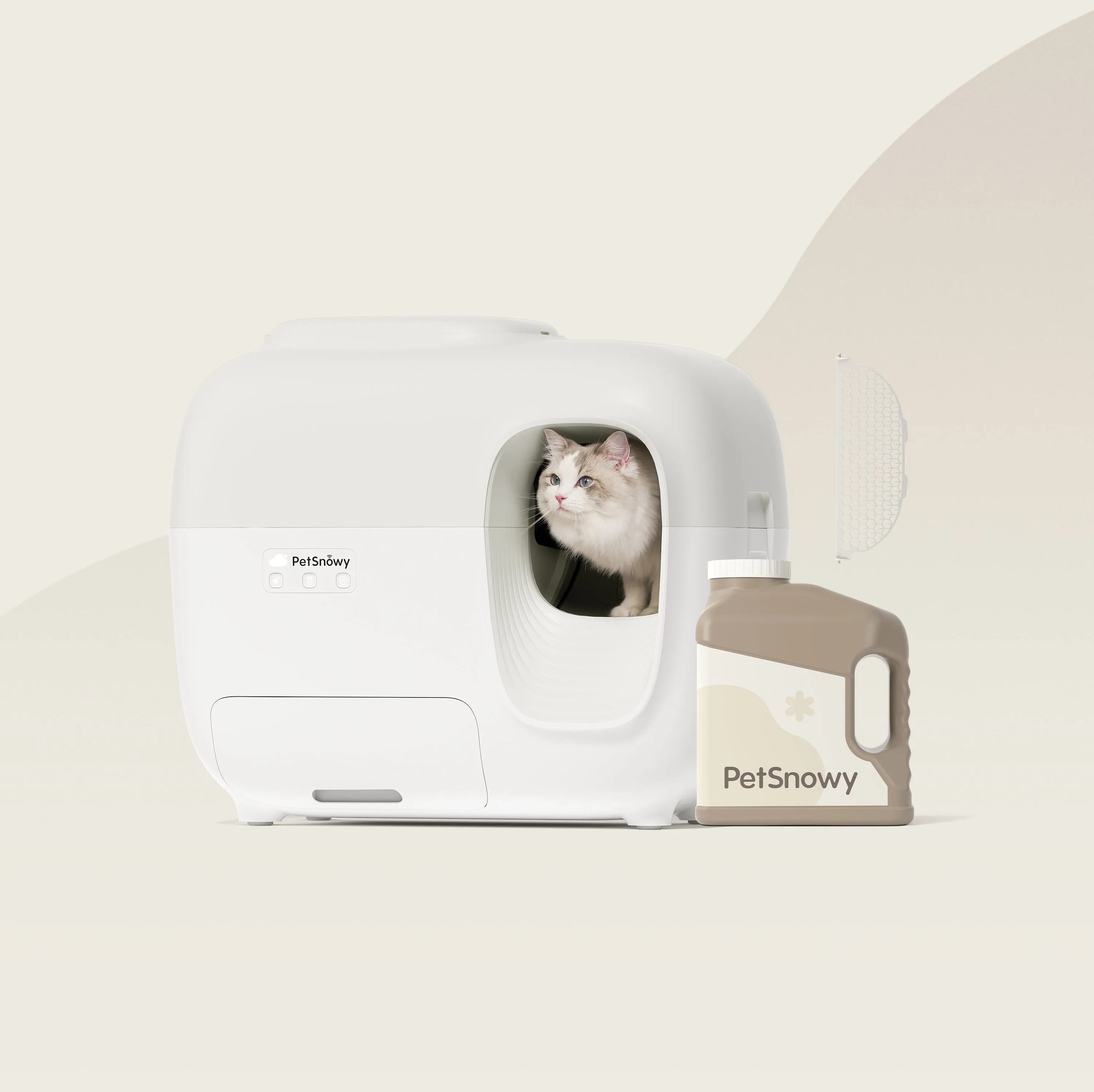 Clumping Litter-Ready Smart Set ( Litter Included)