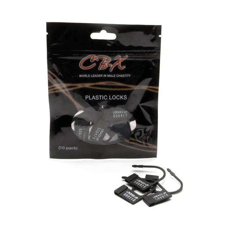Cockcage Plastic Locks 10pc