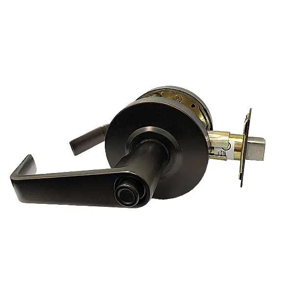 Commercial Lever Set Handle - 2-3/4” Standard Backset - Oil Rubbed Bronze - Privacy - Grade 2