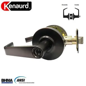 Commercial Lever Set Handle - 2-3/4” Standard Backset - Oil Rubbed Bronze - Privacy - Grade 2